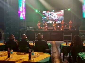 Se realizó en el Coliseo El Minero.