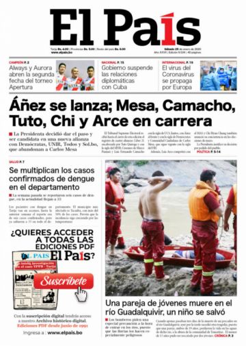 El País, Tarija.