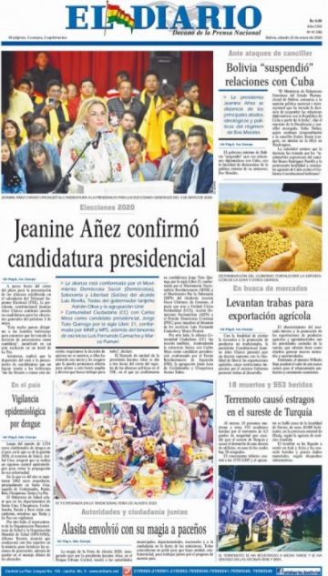 El Diario, La Paz.