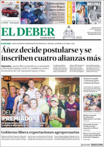El Deber, Santa Cruz.