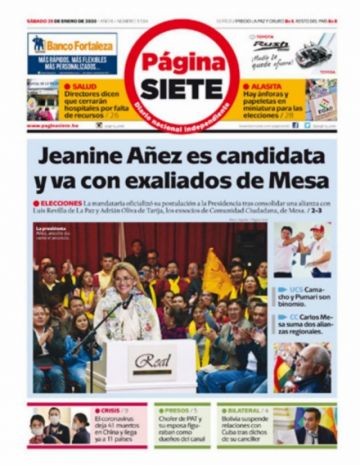 Página Siete, La Paz.