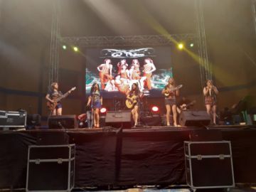 Fue en el coliseo El Minero con la participación de tres grupos musicales, entre ellos Qolqe Tikas