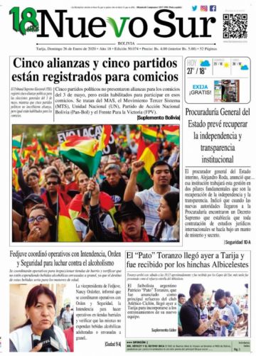 Nuevo Sur, Tarija.