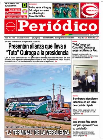 El Periódico, Tarija.
