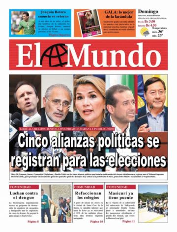 El Mundo, Santa Cruz.