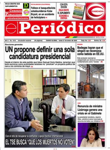 El Periódico, Tarija.