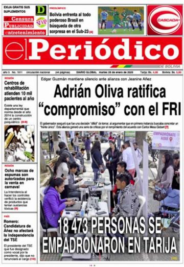 El Periódico, Tarija.