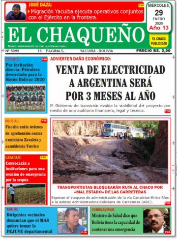 El Chaqueño, Tarija.