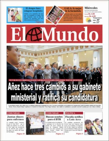 El Mundo, Santa Cruz.