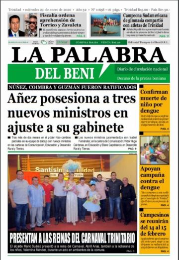 La Palabra del Beni.