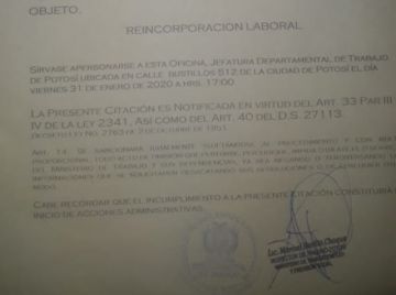 Detalles de la citación.