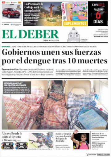 El Deber, Santa Cruz.