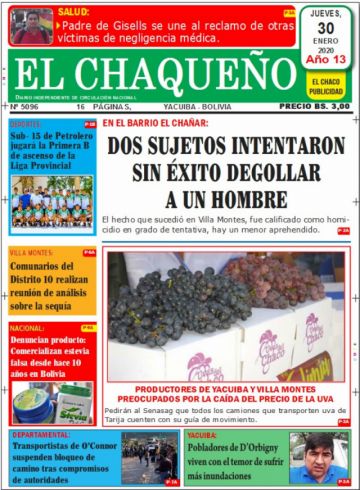 El Chaqueño, Tarija.