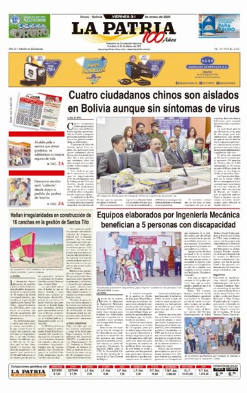 La Patria, Oruro.