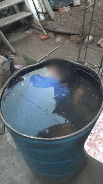 Así fueron encontrados los niños.