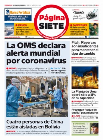 Página Siete, La Paz.