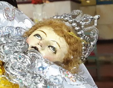 La imagen está en el templo de San Pedro
