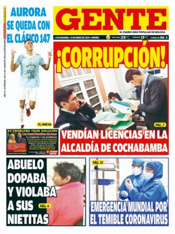 Gente, Cochabamba.