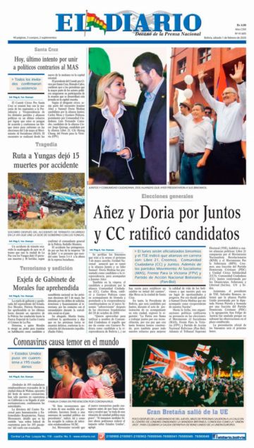 El Diario, La Paz.