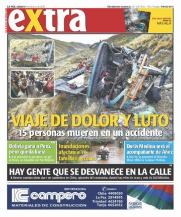 Extra, La Paz.
