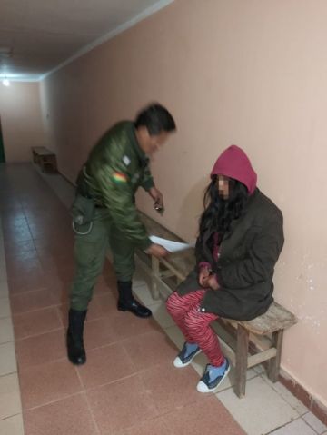 La mujer ya está en la cárcel de Cantumarca.