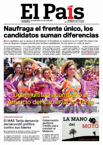 El País, Tarija.