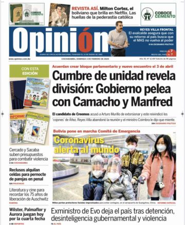 Opinión, Cochabamba.
