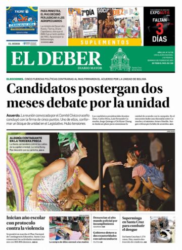 El Deber, Santa Cruz.