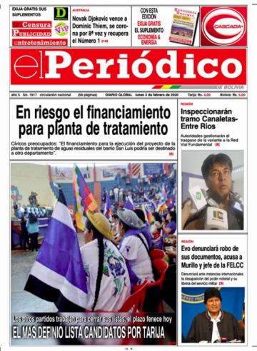 El Periódico, Tarija.