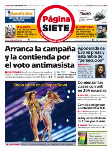 Página Siete, La Paz.