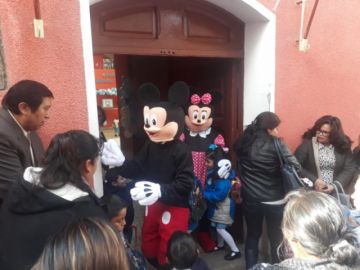 Así lucen las calles en el primer día de clases.