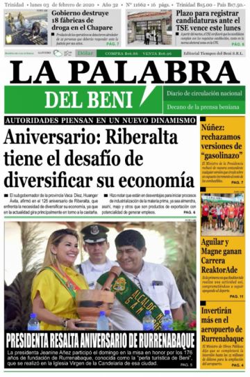 La Palabra del Beni.