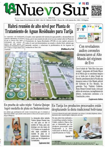 Nuevo Sur, Tarija.