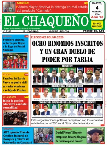 El Chaqueño, Tarija.
