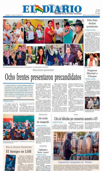 El Diario, La Paz.