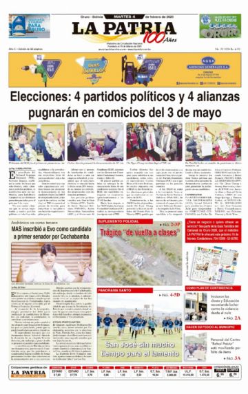 La Patria, Oruro.