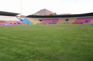 Vista general del estadio de la Villa Imperial.