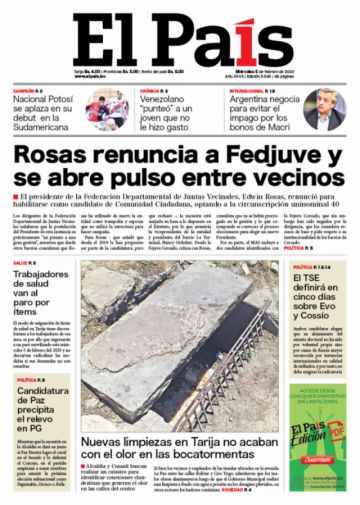 El País, Tarija.