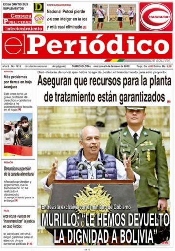 El Periódico, Tarija.