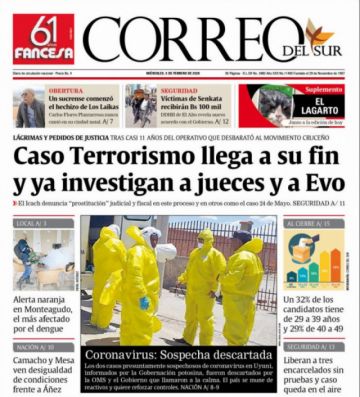 Correo del Sur, Sucre.