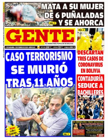 Gente, Cochabamba.