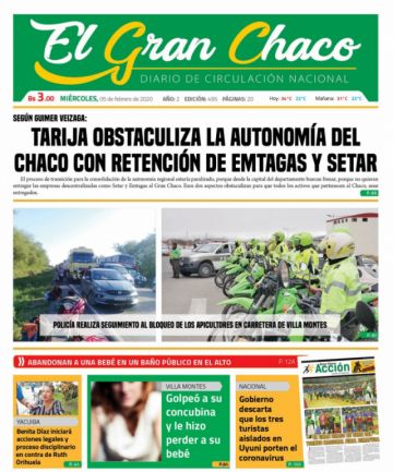 El Gran Chaco, Tarija.