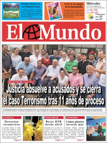 El Mundo, Santa Cruz.