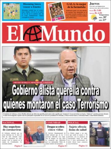 El Mundo, Santa Cruz.