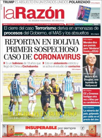 La Razón, La Paz.