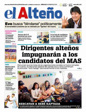 El Alteño, El Alto.