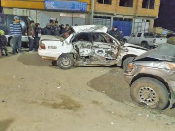 Una persona muere en colisión de autos