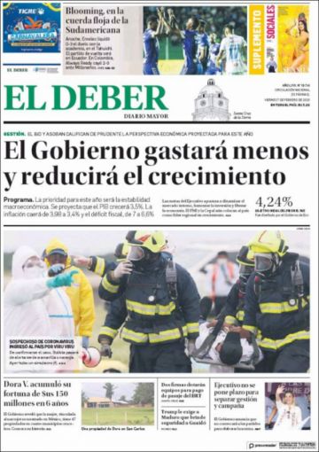 El Deber, Santa Cruz.