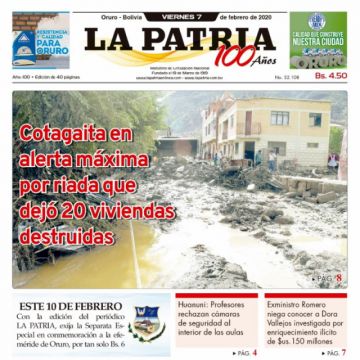 La Patria, Oruro.