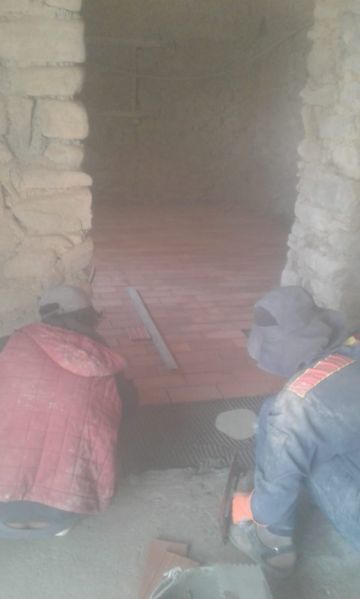 Así avanzan los trabajos.
